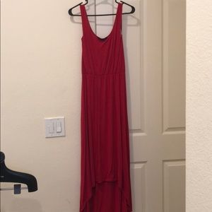 Felicity and coco red high to low dress.